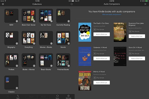 add whispersync to kindle book
