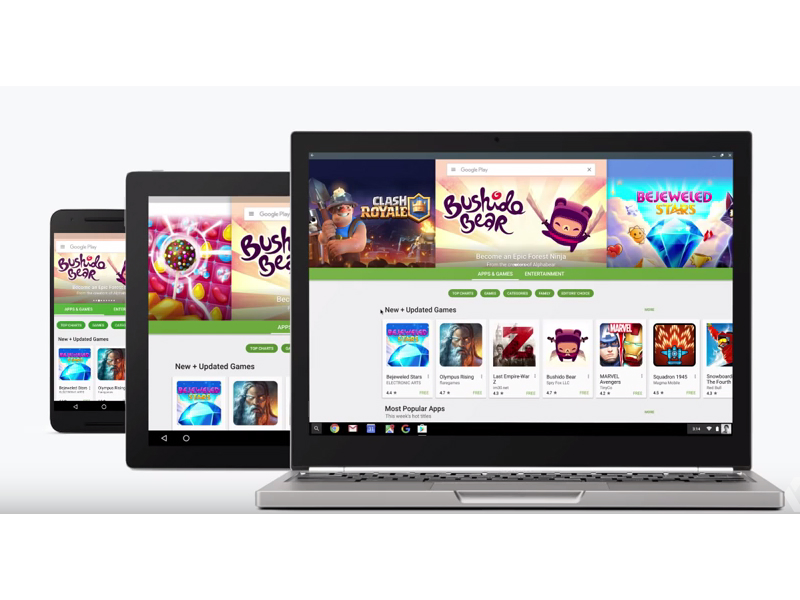 Google Demonstrates How Android Apps Run on Chrome OS