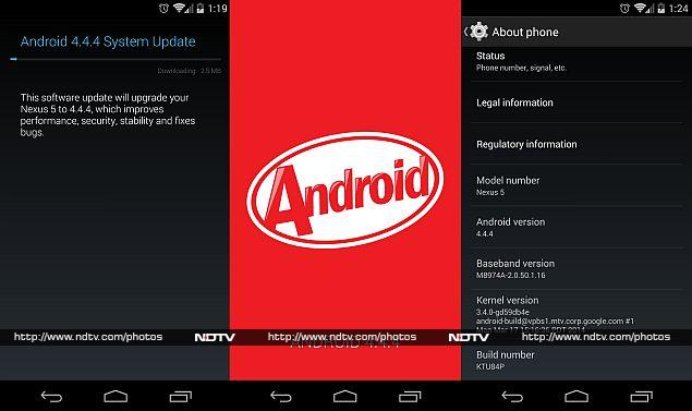 Android 4.4.4 KitKat Update Now Rolling-Out to Nexus Devices in India