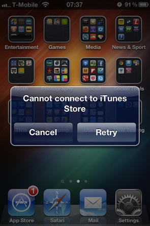 Apple's App Store down for many around the world (Update: Possible fix)
