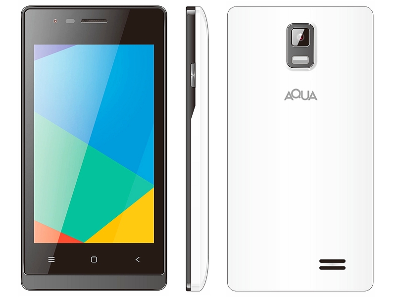 Aqua 3G 512 With 3G Support, 4Inch Display Launched at Rs. 2,699