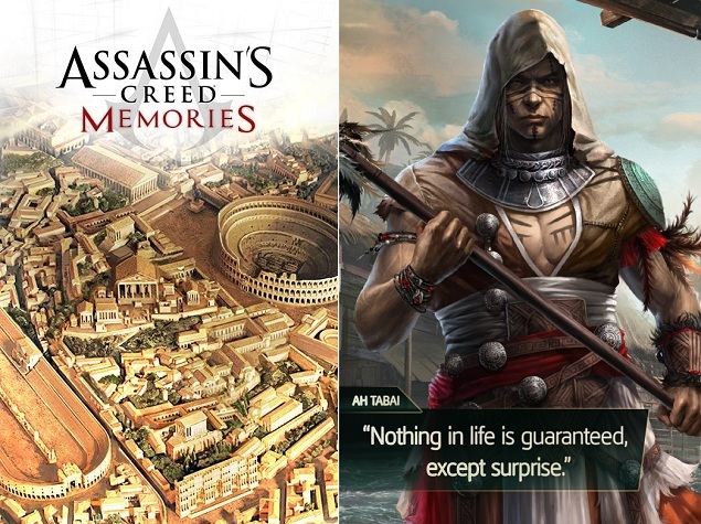 Assassin's Creed Memories Free Card-Battle Game Available for iOS