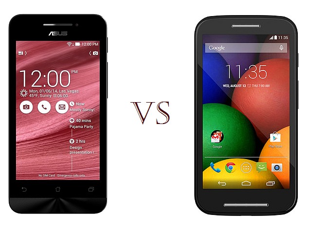 Asus ZenFone 4 A400CG vs. Motorola Moto E: Budget Battle