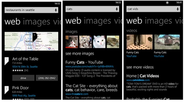 Microsoft updates Bing search on Windows Phone with new features and UI