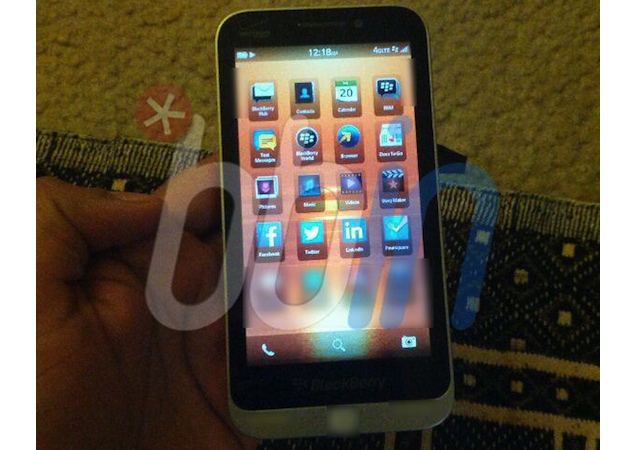 BlackBerry C-series entry-level full-touch BB10 handset gets leaked