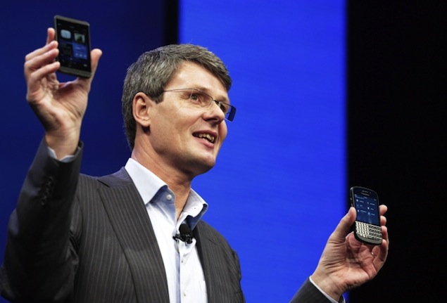 BlackBerry CEO reiterates 'iPhone is outdated' comments