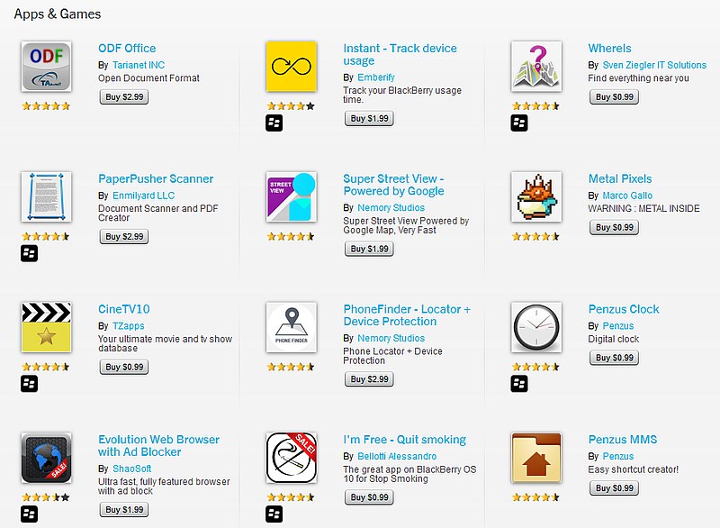 BlackBerry Offers 20 Paid Apps Worth Over $30 for Free Over the Holidays