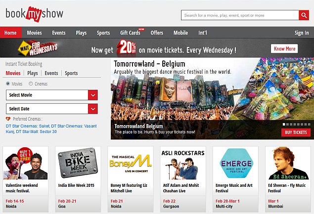 BookMyShow Buys Majority Stake in Social Media Analytics Firm Eventifier