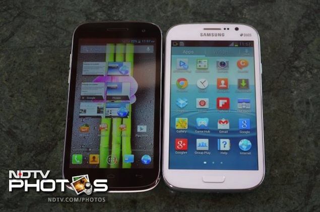 Micromax A116 Canvas HD vs Samsung Galaxy Grand Duos
