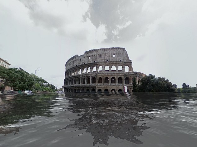 See Your City Flooded on Google Maps in Global Warming Simulation