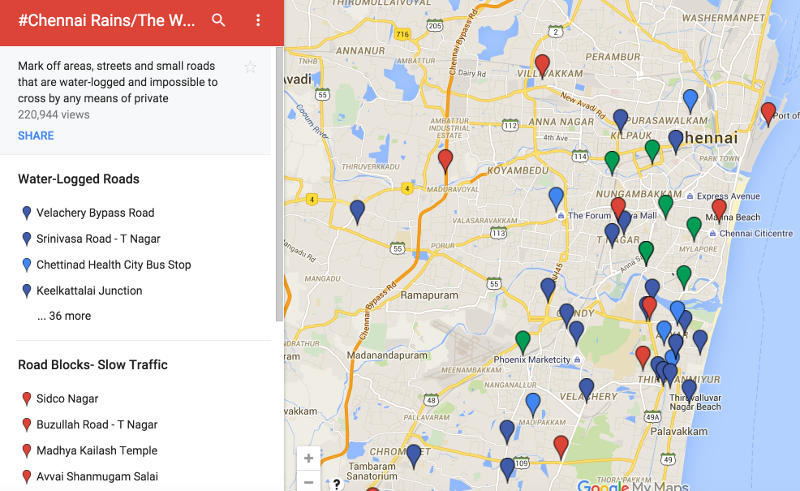 Chennai Floods: Facebook Activates Safety Check, Google Sets Up Resource Page