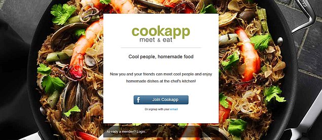 Culinary social media connecting cooks with diners