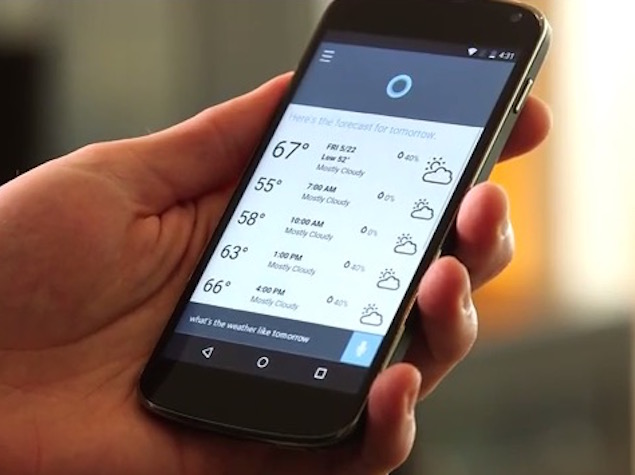 Microsoft's Cortana Virtual Assistant Is Headed to Android and iOS