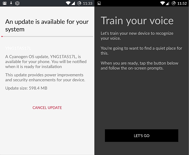 OnePlus One CM12S Update Rollout Reportedly Resumed With 'Ok OnePlus' Feature