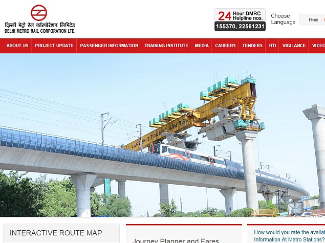 DMRC Re-Launches Website With More Features for Commuters