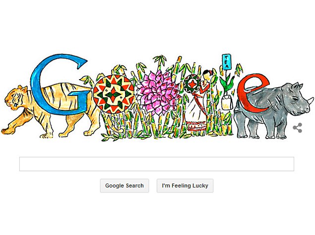 Doodle 4 Google - India Contest Winner Featured on Google's Homepage