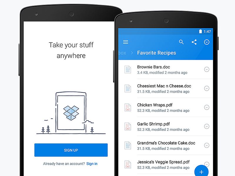 dropbox sign in new mobile phone 2step authentication