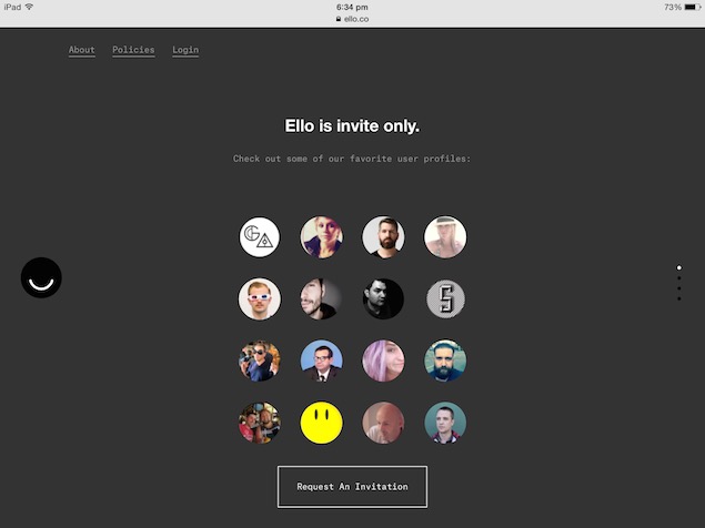 Ello, Ello - Two Days In, the Hottest New Social Network is Pretty Dull