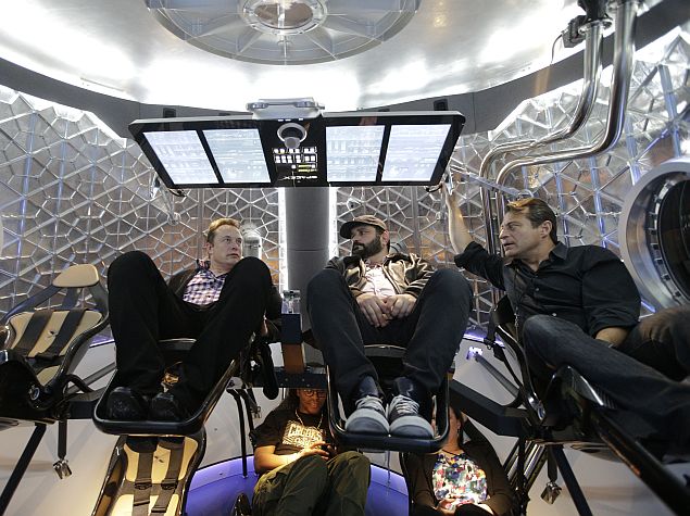 SpaceX Unveils Dragon V2 Spacecraft to Ferry Astronauts to Low-Earth Orbit