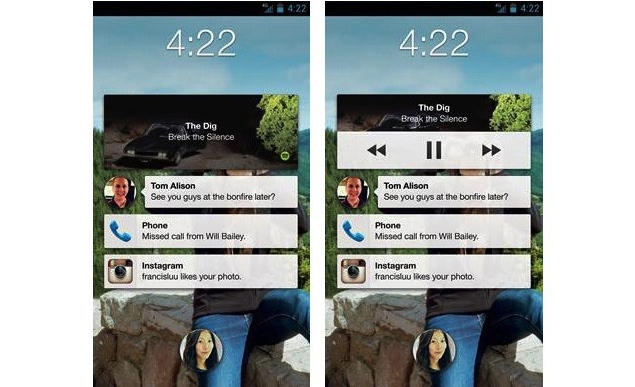 Facebook Home update brings music controls to Android lock screen, main app adds animated stickers
