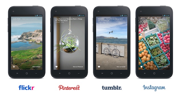 Facebook Home update brings Flickr, Pinterest, Tumblr and Instagram to lock screen