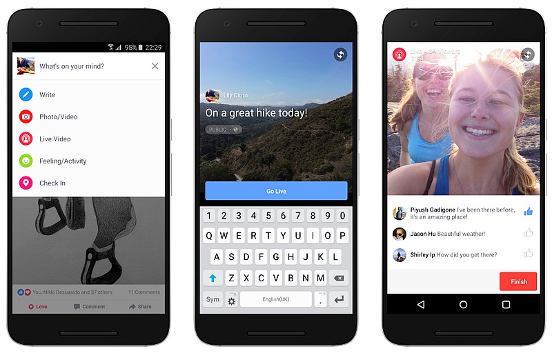 Facebook Live Video Streaming Coming Soon to Android, More Countries