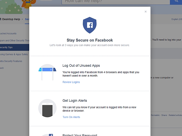Facebook Launches Security Checkup Tool