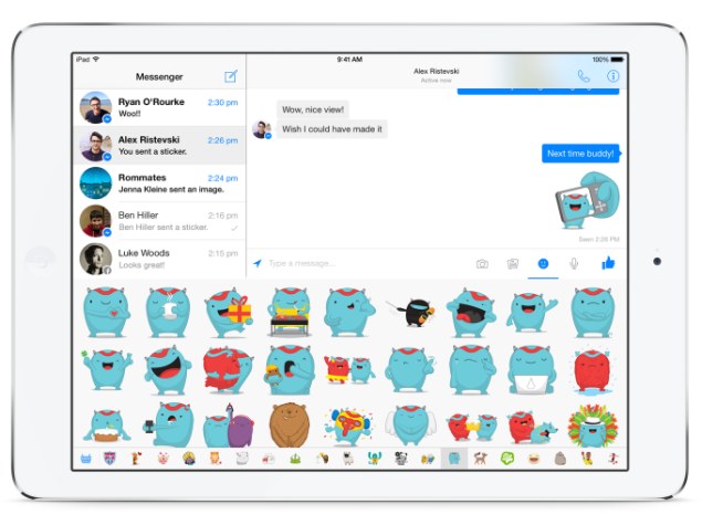 messenger for android tablet