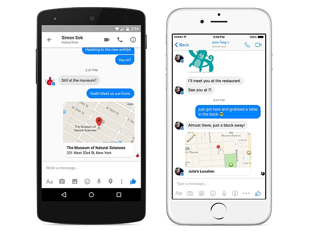 Facebook Messenger Update Changes How Users Can Share Location Info