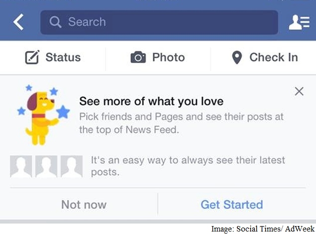 Facebook Testing Giving Users More Control Over Their News Feed