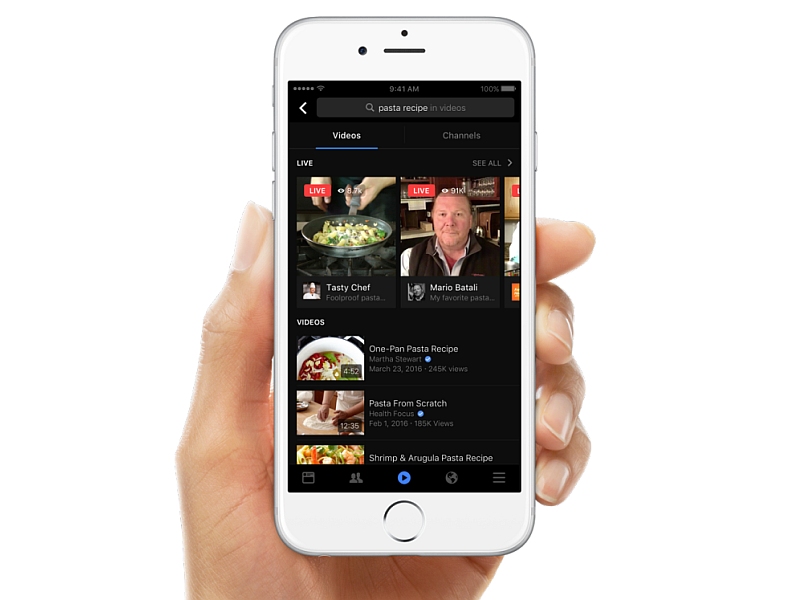 Facebook Gets Video Search, Starts Showing Live Videos in Trending Topics