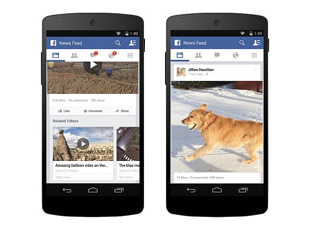 Facebook Adds View Count to Videos; Starts Testing Related Videos