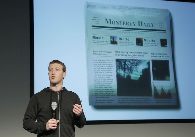 Facebook redesigns News Feed to be like a 'personalised newspaper'