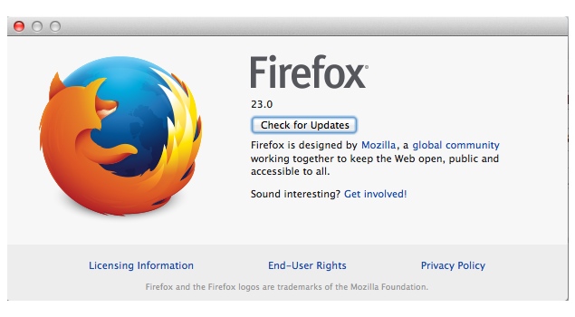 Mozilla Firefox 23 brings social sharing button, mixed content blocker and network monitor