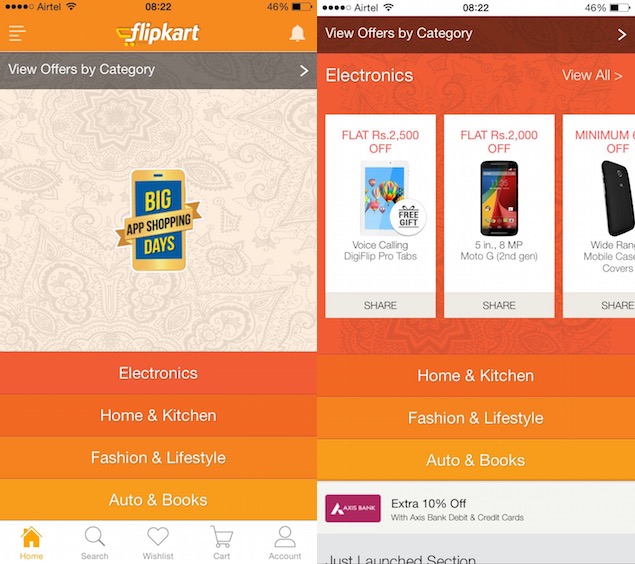 Flipkart Big App Shopping Days Sale Kicks Off