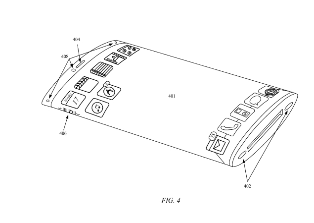 Apple seeks patent for an iPhone with 'wraparound' display
