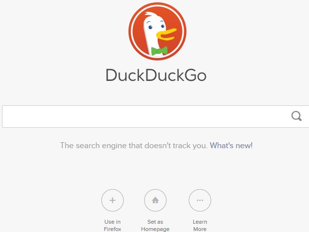 duckduckgo search engine app
