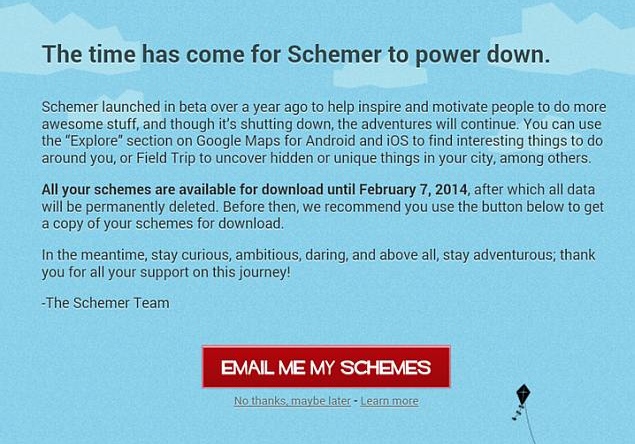 Google shuts down Schemer; updates Drive with 'activity stream'