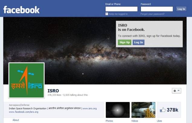 ISRO warns of fake Mars Orbiter Mission profiles on Facebook and Twitter