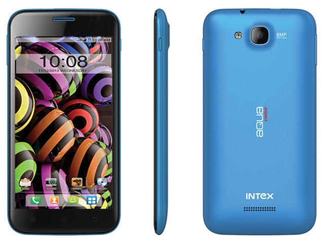 Intex Aqua Curve with 5-inch qHD display, Android 4.2 launched at Rs. 12,490 
