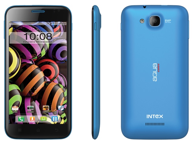 Intex Aqua Curve with 5-inch qHD display, Android 4.2 launched at Rs. 12,490