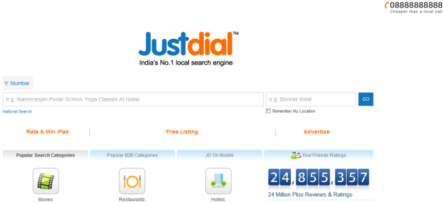 Just Dial launches IPO to raise up to $174 million