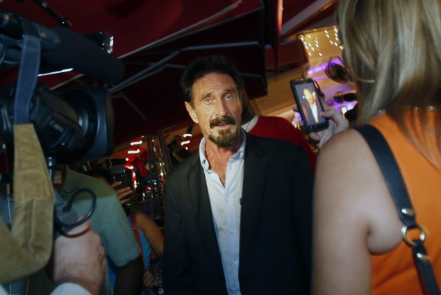 Family of man killed in Belize says McAfee should be questioned