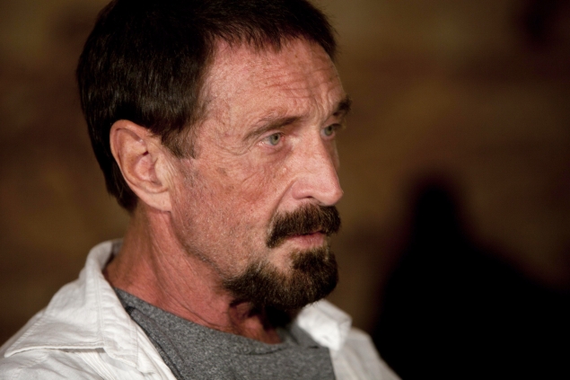 McAfee wants to return to US, 'normal life'