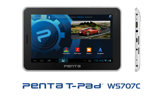 Penta T-Pad WS707C tablet with Android 4.1, voice calling launched for Rs. 7,999 Penta T-Pad WS707C tablet with Android 4.1, voice calling launched for Rs. 7,999