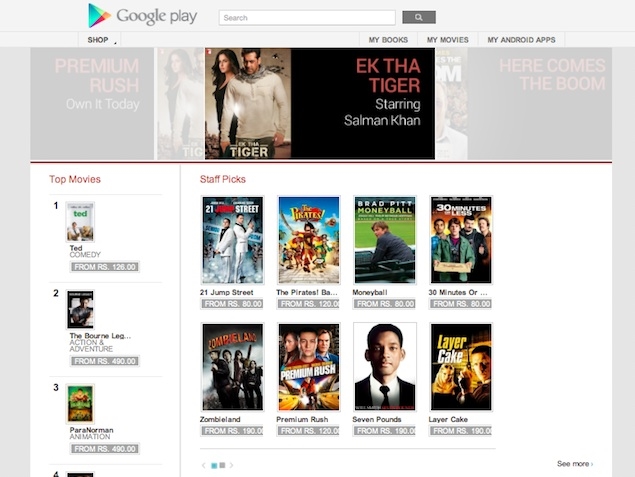 Google Play Movies now in India, rentals start at Rs. 50