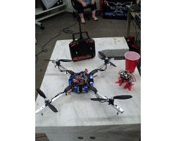 A flying robot to help in search-and-rescue operations
