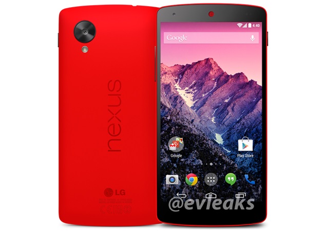 Red Nexus 5 leaked in press renders ahead of expected February 4 launch