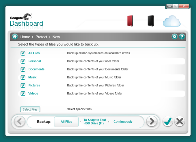 how to run seagate backup plus