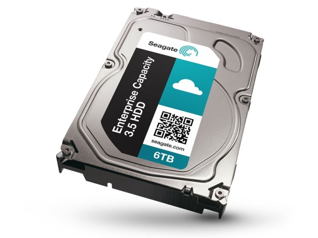 Seagate Enterprise Capacity 3.5 'world's fastest' 6TB hard drive launched